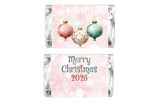 Editable Mini Personalized Candy Wrappers, Christmas Party Favors, DIGITAL DOWNLOAD, Customizable Label for Chocolate - Etsy