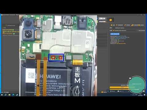 Huawei Y7 2019 DUB-LX1 Qualcomm CPU Test Point Reset FRP By UnlockTool