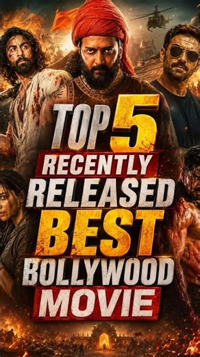 🔥 Top 5 Recently ReleaseBest Bollywood Movie#shorts 🤯😧