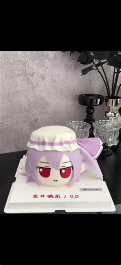 Reisen cake #cakedecorating #touhouproject #東方project #reisenudongeininaba #鈴仙・優曇華院・イナバ