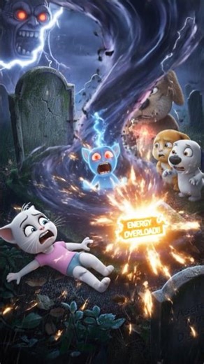 ENERGYOVERLOAD! 😱 Talking Tom & Friends Face a DEMONIC STORM!​#TalkingTomAndFriends​#EnergyOverload​