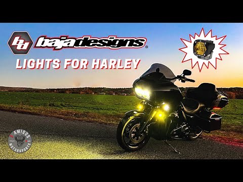 BAJA Designs Lights for HARLEY with Factory Wiring