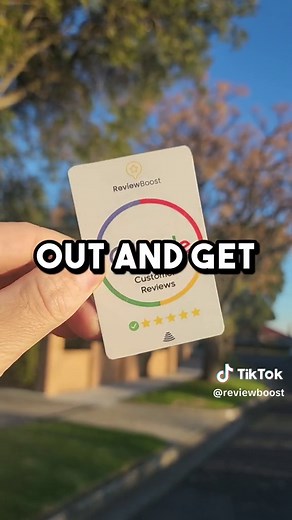 This is the secret to rapid Google reviews with the ReviewBoost card. Simply tap on a customer's phone, and watch as reviews come in, propelling your business to the top spot on Google. Elevate your brand reputation. Interested? Link in bio.⭐#google #foryou #googlereviewcard #like #googlereviews #onlinereviews #5starreviews #foryoupage #googlebusiness