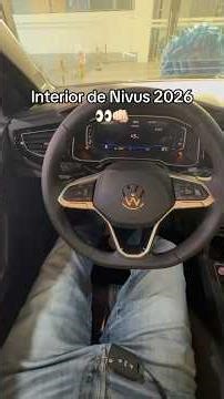 Interior of the VW Nivus 2026 #vw #volkswagen #nivus