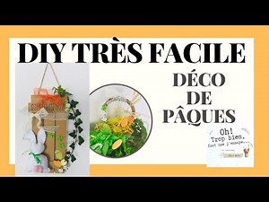 Tutorial #68 DIY Easter Decoration - VERY EASY