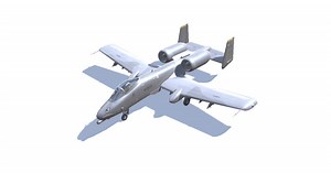 A-10 Thunderbolt Jet Fighter Aircraft | 3D Air | Unity Asset Store