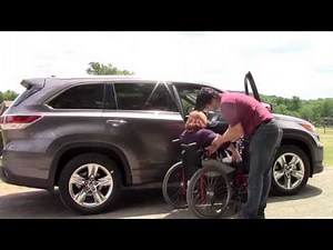 Multi-Lift Disability Handicap Lift in Toyota Highlander/Lexus RX (General Use Entry) ^