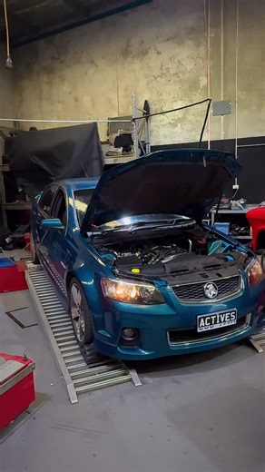 Luke’s VE SS making 440 RWHP on the dyno with our number 16 cam and ls7 lifter upgrade | Active Automotive and Performance Centre