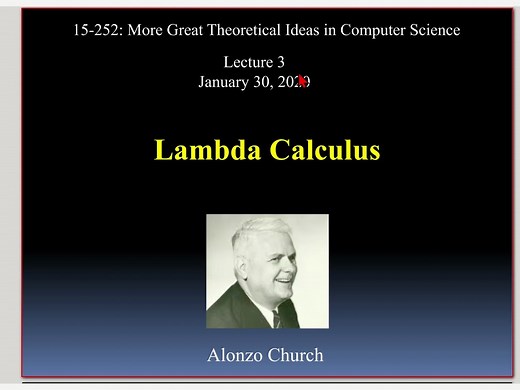 [计算本质] Lambda Calculus