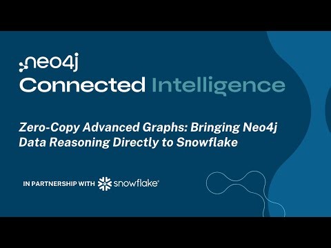 Zero-Copy Advanced Graphs: Neo4j Data Reasoning Directly in Snowflake
