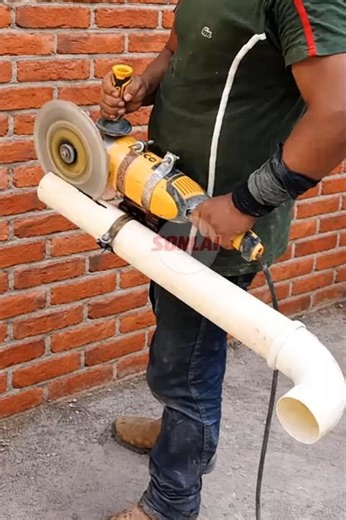 Stop Breathing Dust! Try This Angle Grinder Hack