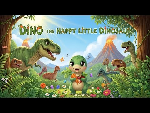 DINO THE HAPPY LITTLE DINOSAUR-Bedtime stories for kids#bedtimestories#storytime#story