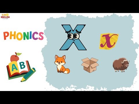 🔤 Phonics X Sound /ks/ for Kids | Learn X Pronunciation with Fox, Box, Ox 🦊📦🐂