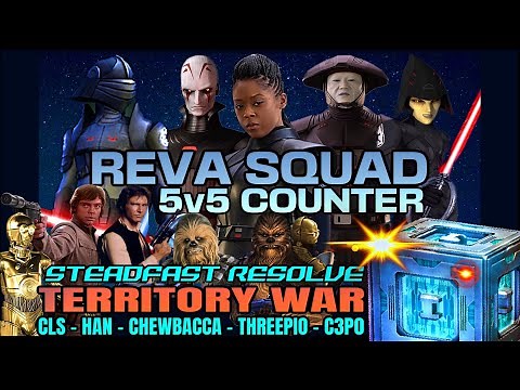 [5v5] REVA COUNTER w/CLS SQUAD - SWGOH_TW