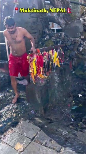 What happens when you visit Muktinath Temple? 🙏 #spiritualawakening #nepal #shorts