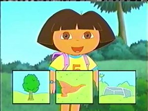 BIZARRE Nick Jr error during "Dora the Explorer" (June 3, 2003)