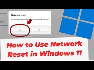 How to Use Network Reset in Windows 11