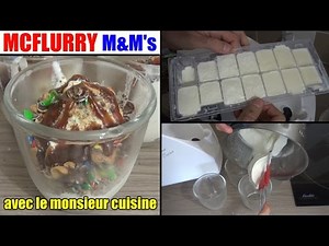 mcflurry m&ms caramel recette monsieur cuisine silvercrest lidl skmh 1100