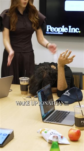 instylemagazine on Instagram: "This is an INTERNvention. @a_twink_and_a_redhead’s holiday soirée was technically a success in People Inc CEO @NeilVogel’s eyes, but the next morning hangxiety has Team InStyle fielding press trip invites to @passagesmalibu. Under the oppressive fluorescent lights, @grantegibbs and @ashleygillxo take a hard look at the @Fossil-clad editors slumped around the conference table to deliver a sobering reminder of why they will (probably) never come back to work here aga