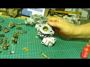 Ferguson TE20 Tractor Zenith 24T Carb Overhaul Part 3 Assembly