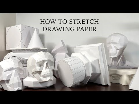 How to Stretch Drawing Paper