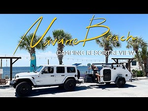 Navarre Beach Camping Resort Review! A great Florida RV Resort to visit!
