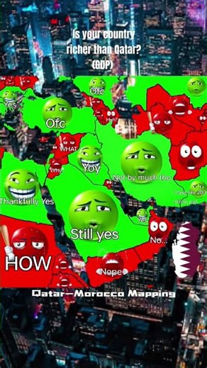 Qatar is sigma 🔥🇶🇦 #mapping #geography #middleeast #qatar