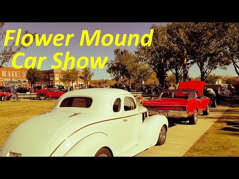 Texas Classic Car Show (Time Machine) Flower Mound muscle cars hot rods classic trucks Samspace81 4K