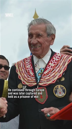 Native American D-Day Combat Veteran Passed Away at 101 #wwii #veteran #history