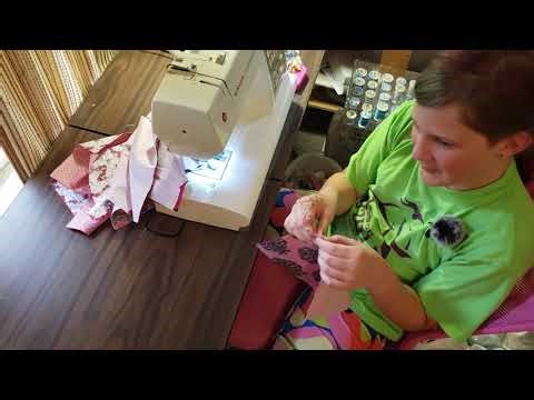 Sewing During Thanksgiving Break With Joslyn: Starting a New Quilt