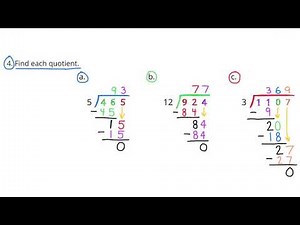 😉 6th Grade, Unit 5, Lesson 10 "Using Long Division" | Illustrative Math