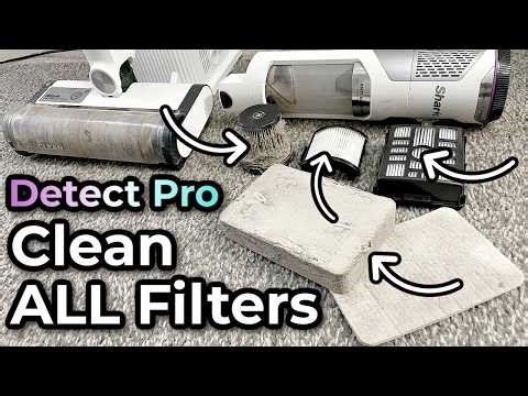 How to Clean Shark Detect Pro Vacuum Filters (Self-Emptying System)
