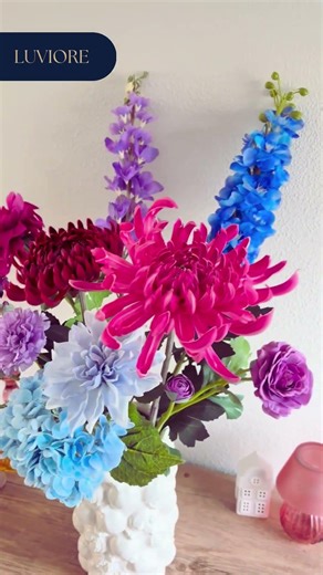 Maak kennis met Fiora! #kunstbloemen #realtouch #zijdebloemen #woonaccessoires #artificialflowers