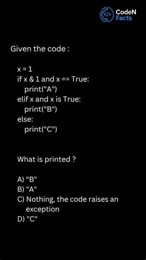 Python Logic Trap: Bitwise vs. Identity !Can You Solve It ? #shorts #ytshorts #coding #python