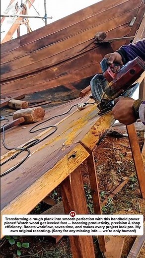 "Power Tool Woodworking Trick: Fast Deck Plank Surfacing!"