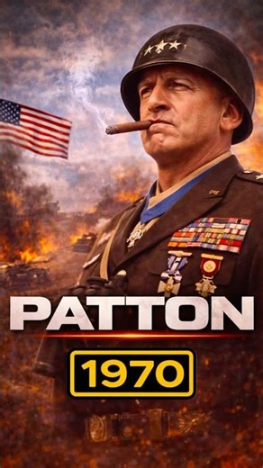 Patton (1970) | He Fires Back at the Warplanes Himself 🔥✈️