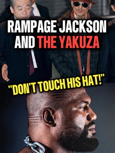 Rampage Jackson's WILD Yakuza story! #martialarts #ufc #mma #japan #boxing