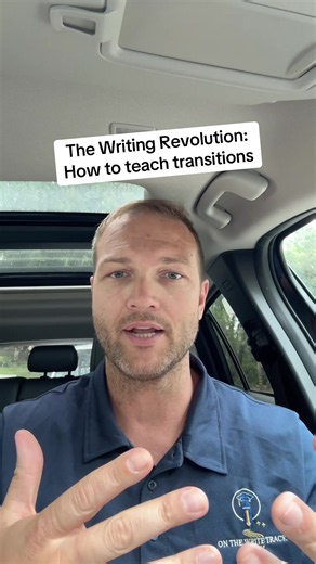 The Power of Transitions One of the ideas emphasized in The Writing Revolution is that students benefit from explicit instruction when learning how to connect ideas. Transitions help readers understand relationships between sentences and paragraphs. Rather than expecting students to master transitions immediately, the book recommends providing support and examples first, then gradually releasing responsibility as students gain confidence. This is a strategy I’ve found very effective in my own te