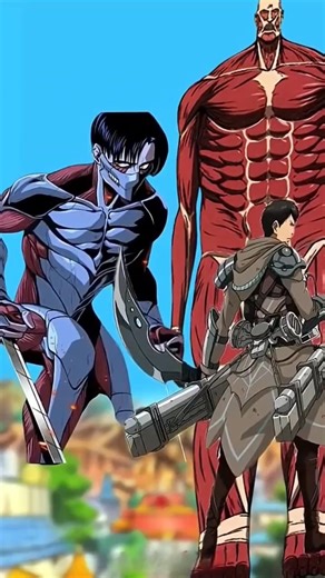 Levi ⚔️🔥 🆚 Bertholdt Hoover 🕊️ | Attack on Titan Showdown | #LeviVsBertholdt
