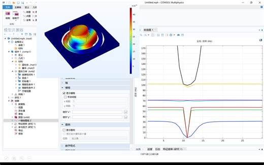 COMSOL-声子晶体/声学超材料的建模仿真、带隙计算/能带图