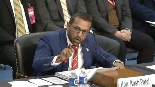 🚨 Cory Booker was just PUMMELED by Kash Patel, yells at the TOP OF HIS LUNGS in the Senate in embarrassing fashion. PATEL: Your rant of false information does NOT bring this country together - it is MY TIME to address your falsehoods! BOOKER: My GOD! My GOD! You tear this country apart! PATEL: You are an EMBARRASSMENT to this country! You had your time, your time is OVER. BOOKER: Sir, you don't tell me when my time is over. You may be in charge of the FBI, but I am NOT AFRAID OF YOU! | Patriot 