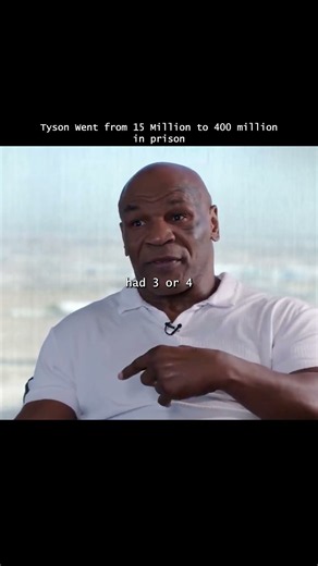 How Tyson made 400 million in Prison #boxing #miketyson #shorts