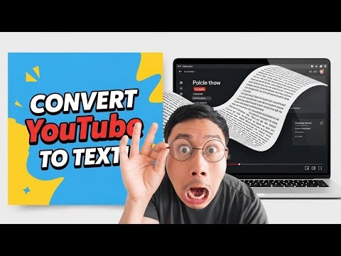 YouTube to Text: Extract Video Words Instantly!