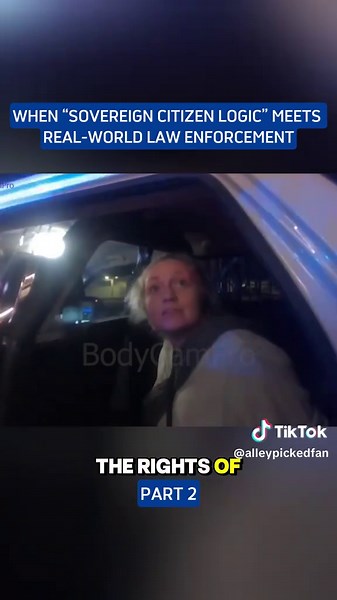 When “Sovereign Citizen Logic” Meets Real-World Law Enforcement #fyp #viral #bodycam #police #policeofficer