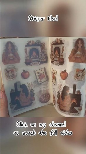 Sticker Haul⭐ #journal #stationeryhaul #sticker