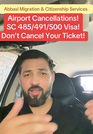 Airport Visa Cancellations! Don’t Panic — You Don’t Need to Cancel Your Ticket! 🇦🇺 Many students and visa holders get scared after hearing about airport visa cancellations. But here’s the truth — ✋ you don’t need to panic or cancel your tickets. Just avoid the common mistakes that lead to visa issues at the airport. ✅ Be confident ✅ Keep your documents ready ✅ Stay honest — small mistakes or hesitation can create big problems 📩 Contact Abbasi Migration & Citizenship Services before you travel