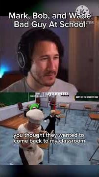 Bad Guy At School Funny Moments #markiplier #distractible #badguyatschool #ironlungmovie #gaming