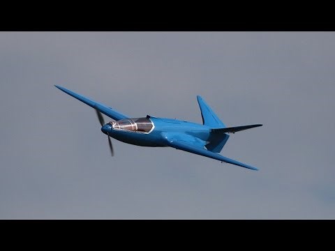 Bugatti 100P Maiden Flight (RC)