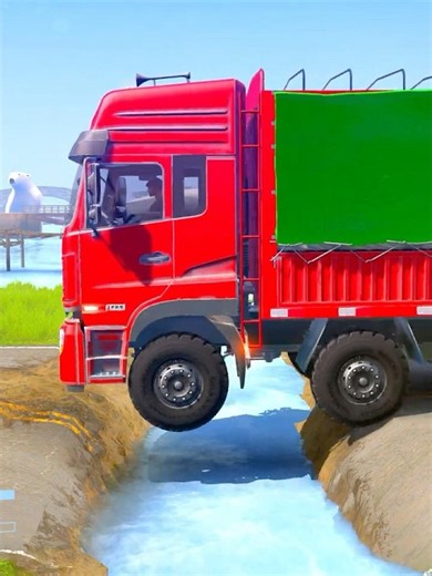 Spintires: MudRunner -SHACMAN DELONG X3000 Towing a Truck on a Snowy Road Ep 717