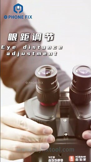 Introducing YCS 6558S 6.5-58X Trinocular Stereo Microscope (Appearance differences from YCS 6558X)